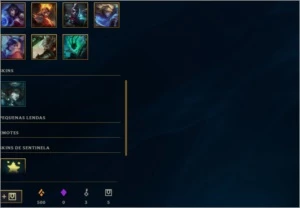 Conta UNRANKED LVL 30 - 21~50k EA, 100% AVALIAÇÕES POSITIVAS - League of Legends LOL