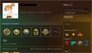 Conta de CSGO-PRIME Global - Counter Strike