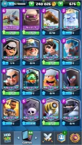 CONTA CLASH ROYALE LIGA MESTRE