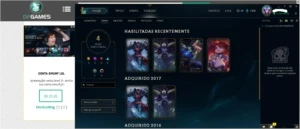 Conta LOL - League of Legends