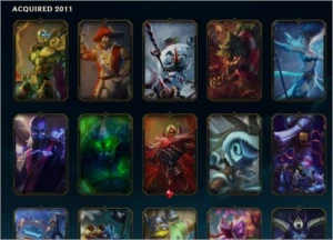 Conta level 30 NA com 43 skins .(Blitzcrank Vintage) - League of Legends LOL