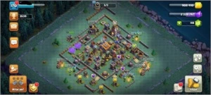 CV12 TH12 BEM UPADO SEMI FULL 6 CONSTRUTOR + 9 SKINS - Clash of Clans