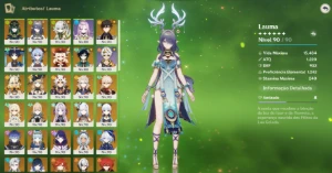 Genshin Impact ACCOUNT FOR SALE – AR60 35x 5★ Char 17x 5★ We