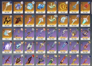 Genshin Impact ACCOUNT FOR SALE – AR60 35x 5★ Char 17x 5★ We