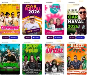 Pacote Premium ARTES para SHOWS E EVENTOS (100% Editável) - Artes e Templates Artes Canva