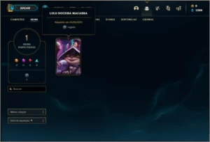 Conta ouro 1 BARATA com 1 skin e 24 champs - League of Legends LOL