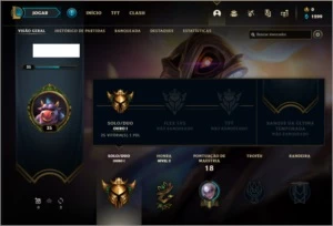 Conta ouro 1 BARATA com 1 skin e 24 champs - League of Legends LOL