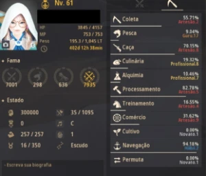 Conta Black Desert SA