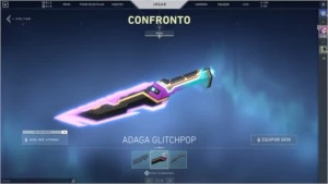 Conta Valorant Faca GlitchPop Vandal Saqueadora e muito mais