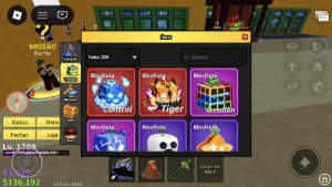 Conta upada no stk e blox fruits - Roblox