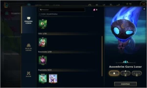 CONTA DE LOL PLATINA 4 MUITAS SKINS! - League of Legends