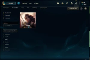 CONTA DE LOL PLATINA 4 MUITAS SKINS! - League of Legends