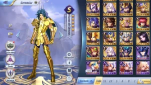 Conta Saint Seiya - Saint Seiya Awakening SSA