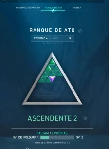 Conta Valorant Dima 3 Mmr Asc//Imortal
