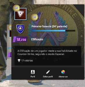 Conta Prime 18 mil pontos, 6 Anos De Steam - Counter Strike CS