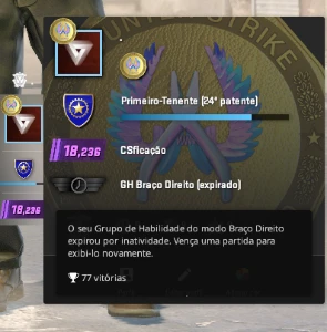 Conta Prime 18 mil pontos, 6 Anos De Steam - Counter Strike CS