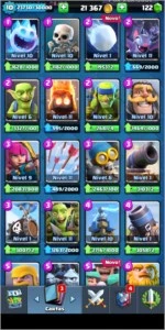 Conta Clash Royale nível 10