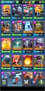 Conta Clash Royale nível 10