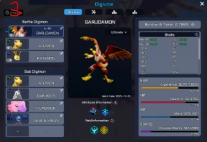 Conta Digimon Super Rumble - Servidor 1 Koromon