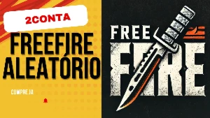 2 Contas Free Fire Aleatórias — Itens Raros e Skins Exclusiv