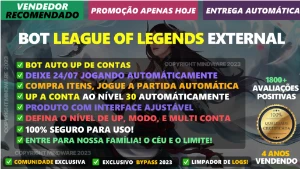 Bot Upar Conta De Lol 24/7 Automático L League Of Legends - Premium