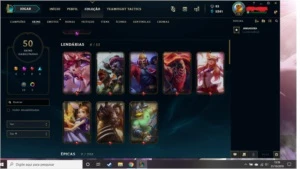 conta league of legends gold 2 LOL