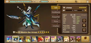 Benedict ( Mestre Das Armas De Luz ) - Summoners War