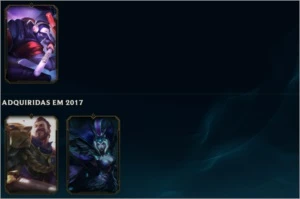 Conta LOL - Platina 1 - 54 Campeões - League of Legends