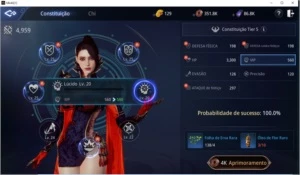 CONTA MIR4 TOP 40 SERVER NA 33 + CONTA PRA FARM LVL 40 - Outros