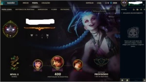 Conta no LOL ouro - League of Legends