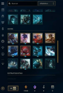 Conta League of Legends Full Acesso - 110 Champs e 40 Skins LOL