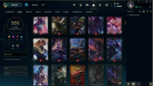 Conta Lol Ouro 3 205 Skins - League of Legends: Wild Rift LOL WR