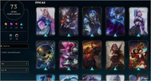 Vendo conta de LOL - League of Legends PRATA 4 - 70 skins