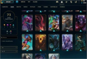 Vendo conta de LOL - League of Legends PRATA 4 - 70 skins