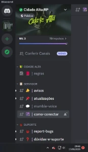 CONTA COMPLETA CIDADE ALTA VALLEY - GTA