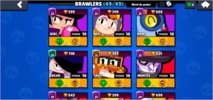 CONTA FULL BRAWL STARS, + DE 30K DE TROFÉUS, 49/49 BRAWLERS