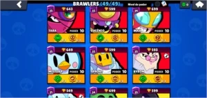 CONTA FULL BRAWL STARS, + DE 30K DE TROFÉUS, 49/49 BRAWLERS