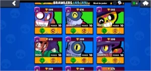 CONTA FULL BRAWL STARS, + DE 30K DE TROFÉUS, 49/49 BRAWLERS