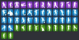 conta fortnite old várias skins raras