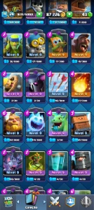 Conta Clash Royale, 6K375 De Troféus Por 36 Reais