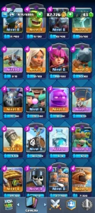 Conta Clash Royale, 6K375 De Troféus Por 36 Reais