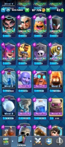 Conta Clash Royale, 6K375 De Troféus Por 36 Reais