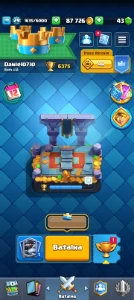 Conta Clash Royale, 6K375 De Troféus Por 36 Reais