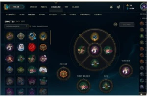 Conta LOL LV102  24 skins 70 champs - League of Legends