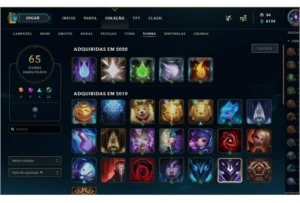 Conta LOL LV102  24 skins 70 champs - League of Legends