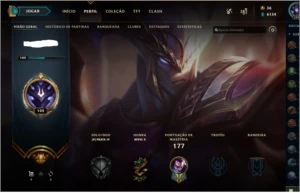 Conta LOL LV102  24 skins 70 champs - League of Legends