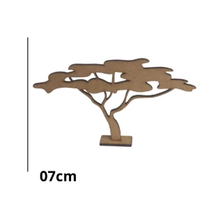 Mini coreto com pinheiro, arvore e coqueiro em mdf,... - Artesanato e Personalizados
