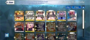 Conta de Fate Grand order/Fate/go NA mobile antiga e custo b