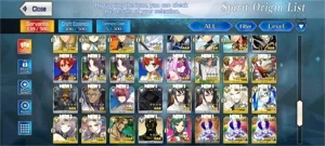 Conta de Fate Grand order/Fate/go NA mobile antiga e custo b
