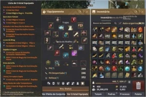 Conta bdo SA, 286/352 + CHAR TOP LIFESKIL - Black Desert